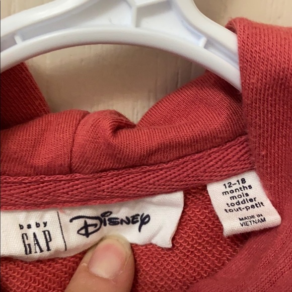 GAP Mickey Mouse & Donald Duck Red Hoodie - Picture 9 of 9
